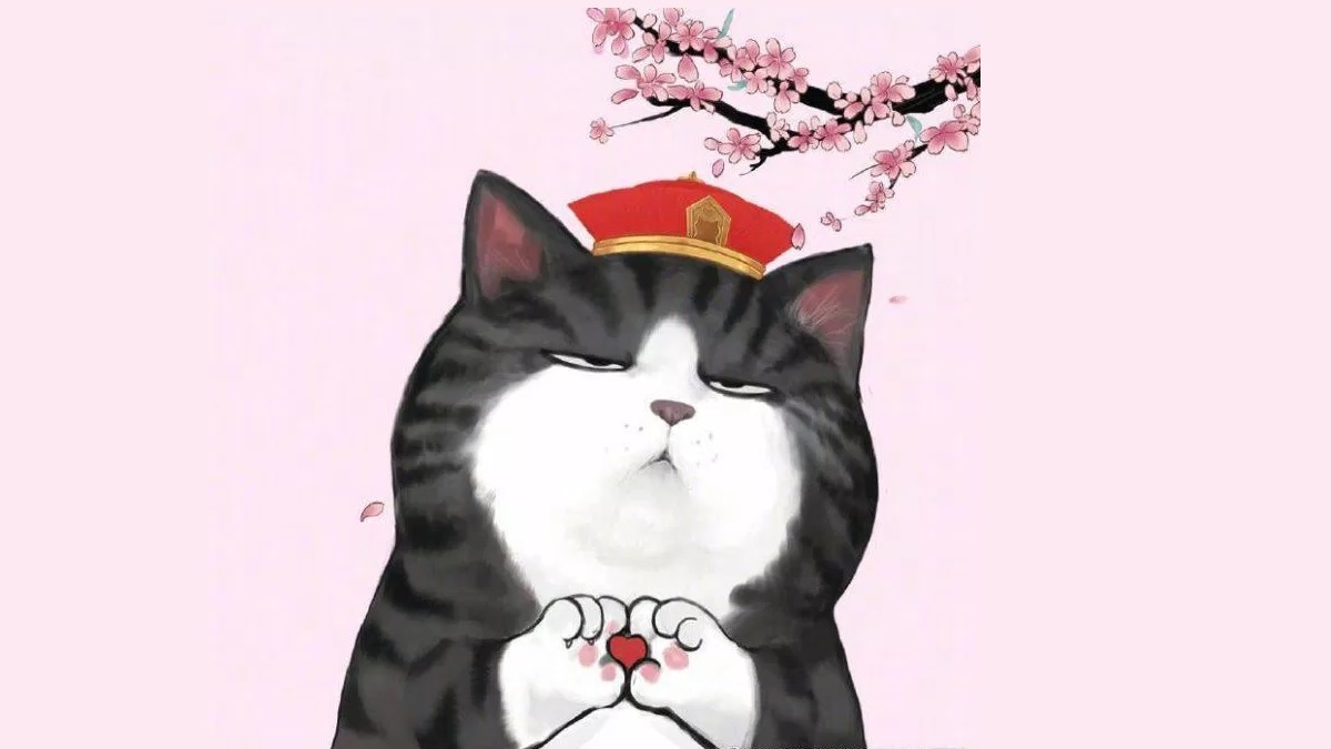 Ảnh avatar tết con mèo 2023 hình 5