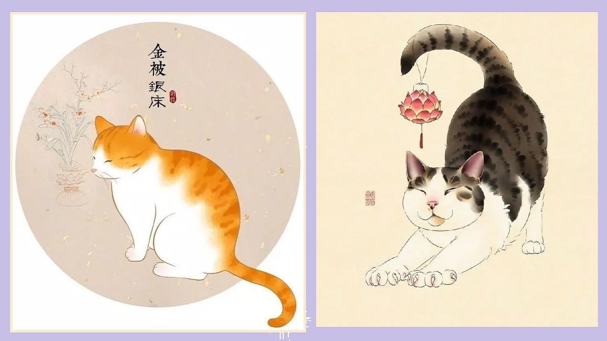 Ảnh avatar tết con mèo 2023 hình 7