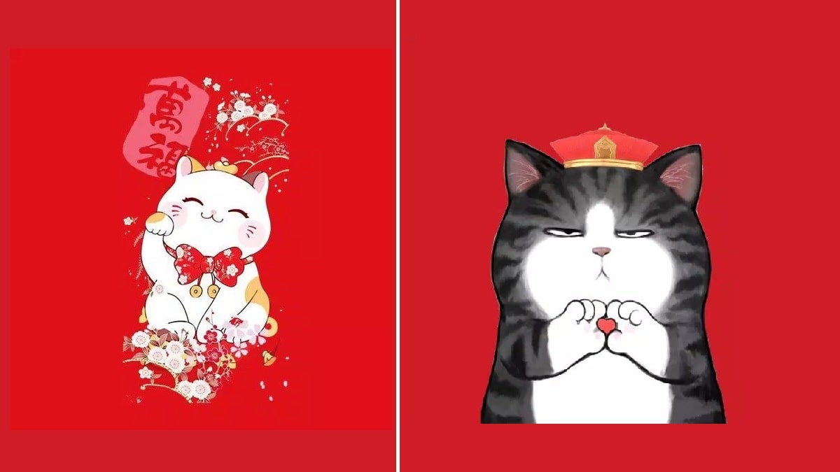 Ảnh avatar tết con mèo 2023 hình 8