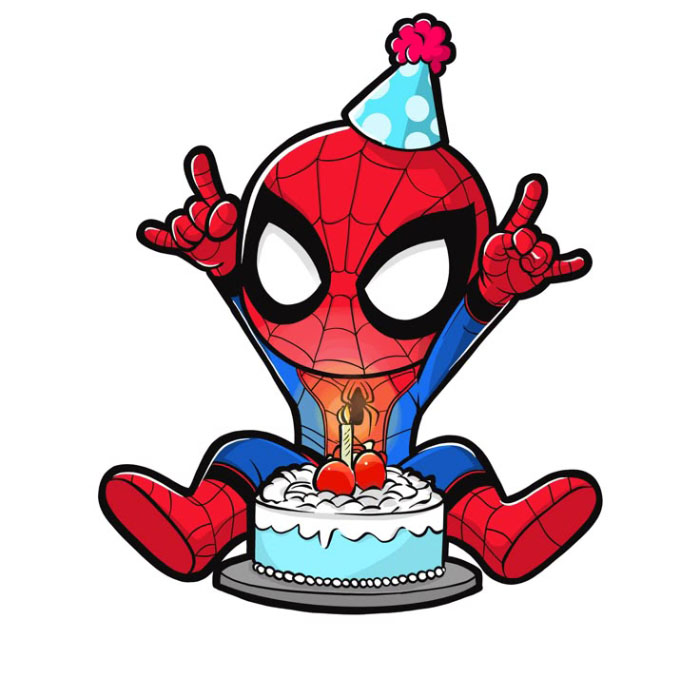 avatar siêu nhân sinh nhật