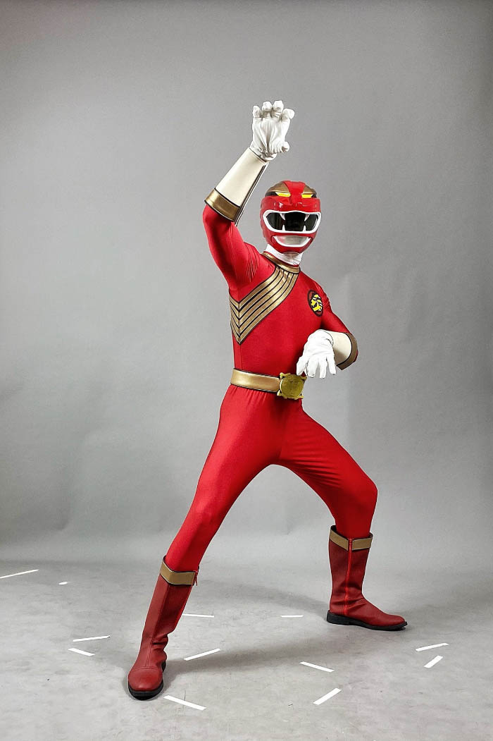 avatar siêu nhân chibi xanh