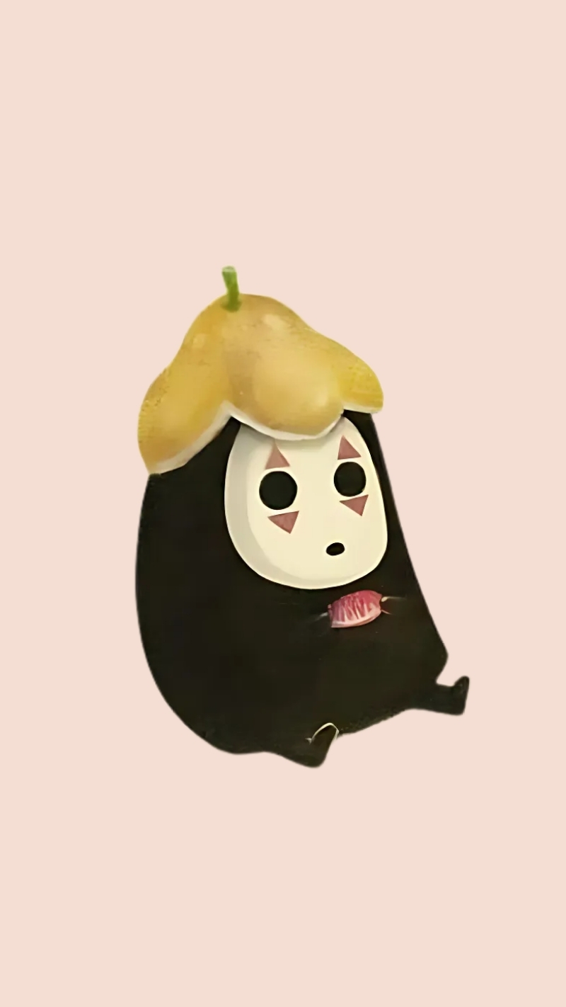 Vô Diện chibi dễ thương cho điện thoại 4K