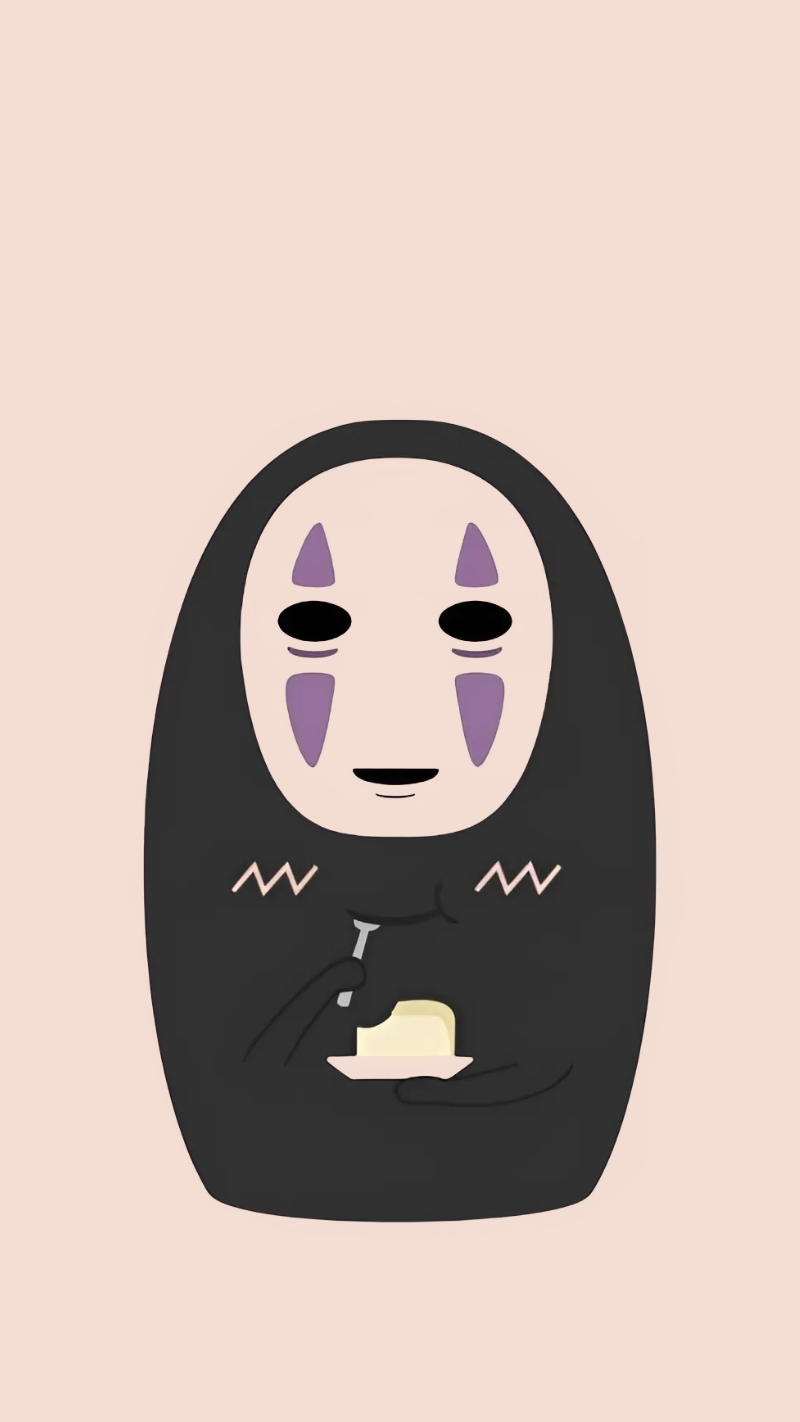 Wallpaper Vô Diện chibi đáng yêu mobile