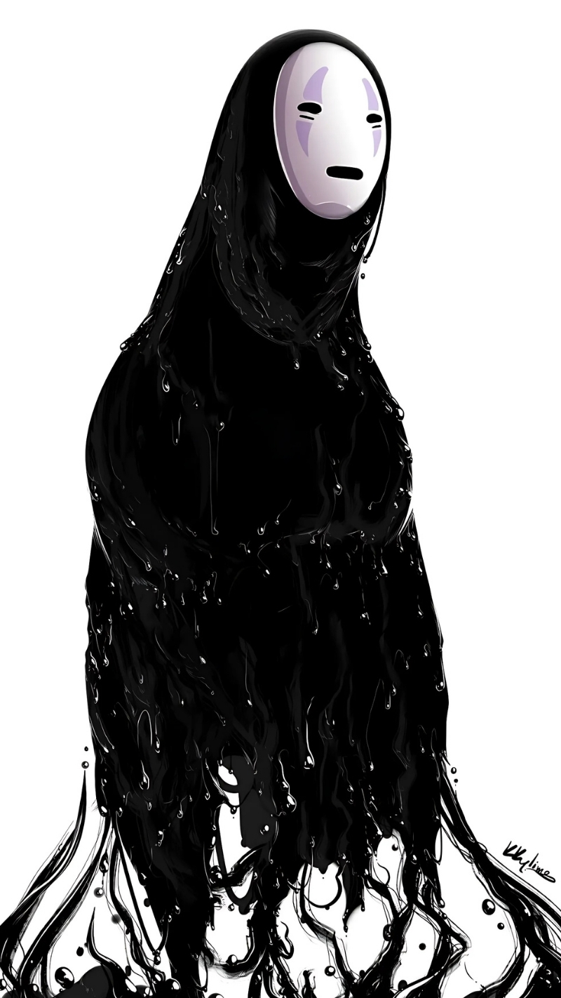 Ảnh nền No Face Vô Diện cực ngầu