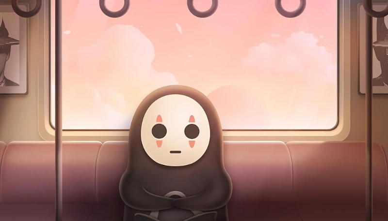 Hình ảnh Vô Diện Kaonashi ấn tượng