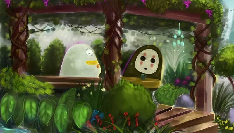 Hình Vô Diện Kaonashi ấn tượng