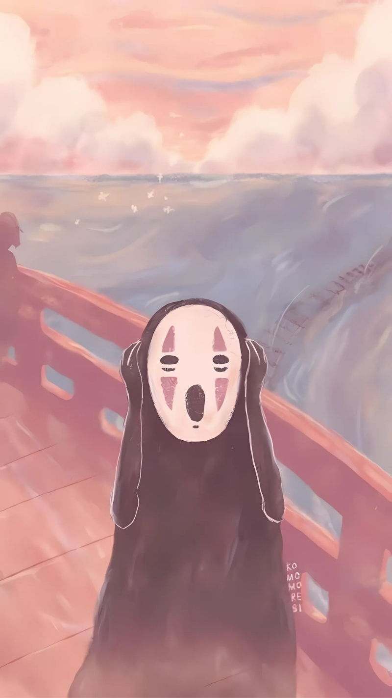 Wallpaper Vô Diện hài hước