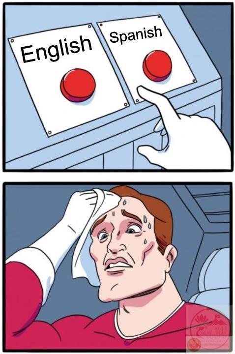 english or spanish meme hot trend