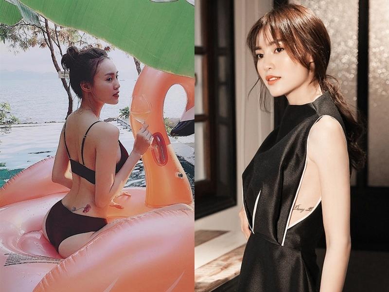 Bảo Anh diện bikini phô hình xăm liên quan đến tình cũ?-11