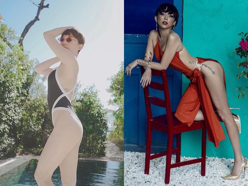 Bảo Anh diện bikini phô hình xăm liên quan đến tình cũ?-10