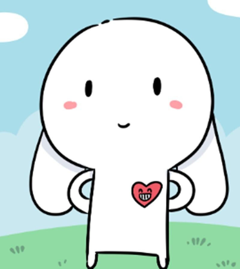 Ảnh thỏ bảy màu meme đặt avatar