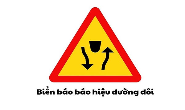Biển báo hiệu đường đôi là gì? Những thông tin cần biết về biển báo đường đôi tài xế cần biết