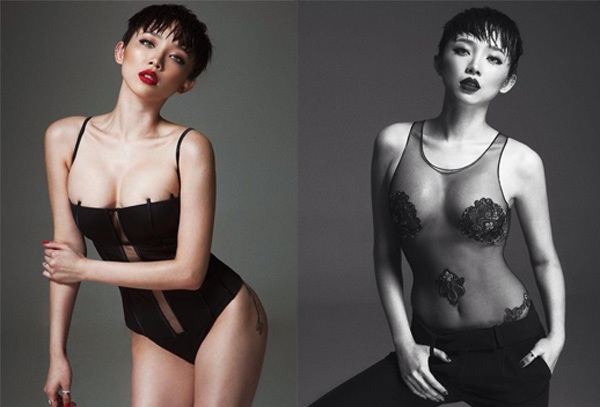 Dân mạng tranh cãi nảy lửa trong bộ ảnh sexy của Tóc Tiên