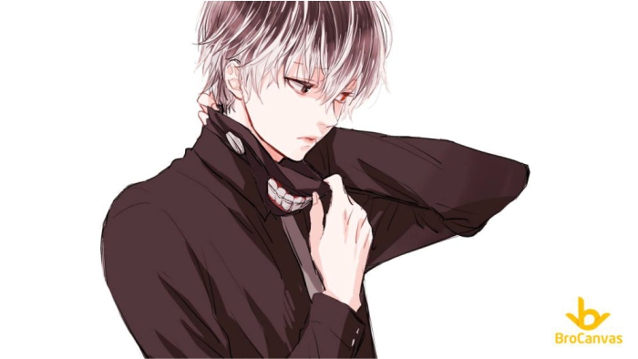 ảnh anime nam ngầu Kaneki Ken