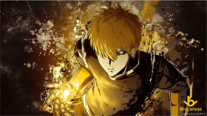 Ảnh anime nam ngầu “Quỷ Nhân Máy” Genos