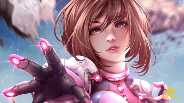 ảnh anime nữ đẹp 3D