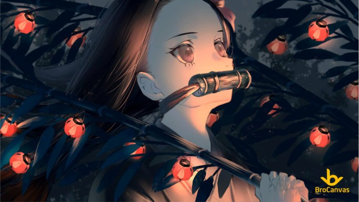 ảnh anime nữ đẹp Nezuko