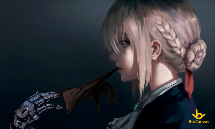 Ảnh anime nữa đẹp vẻ đẹp góc nghiêng