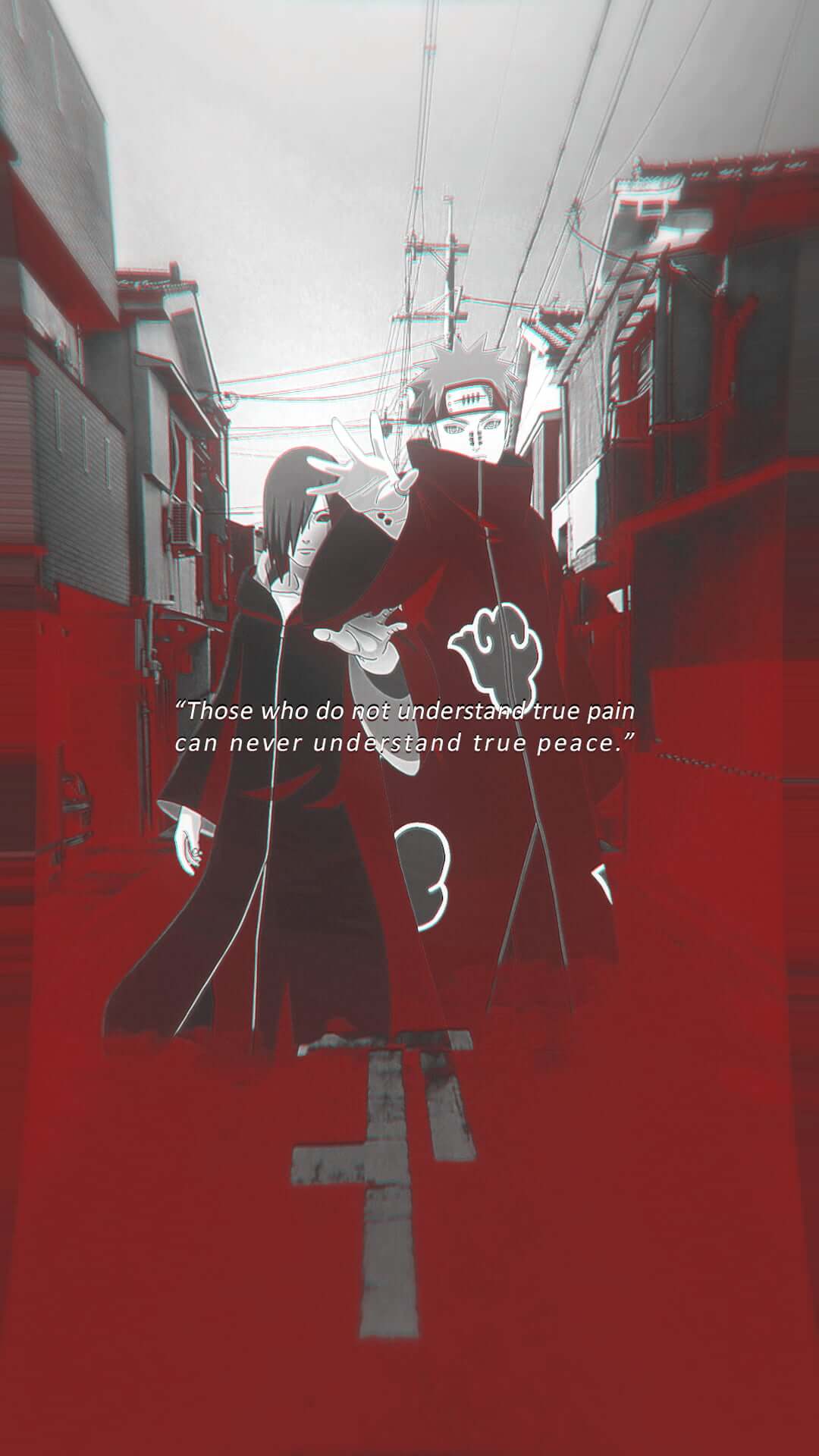 Hình nền Anime boys, red, 1080P, Rinnegan, Akatsuki (Naruto Shippuuden), Naruto (anime), anime, naruto akatsuki