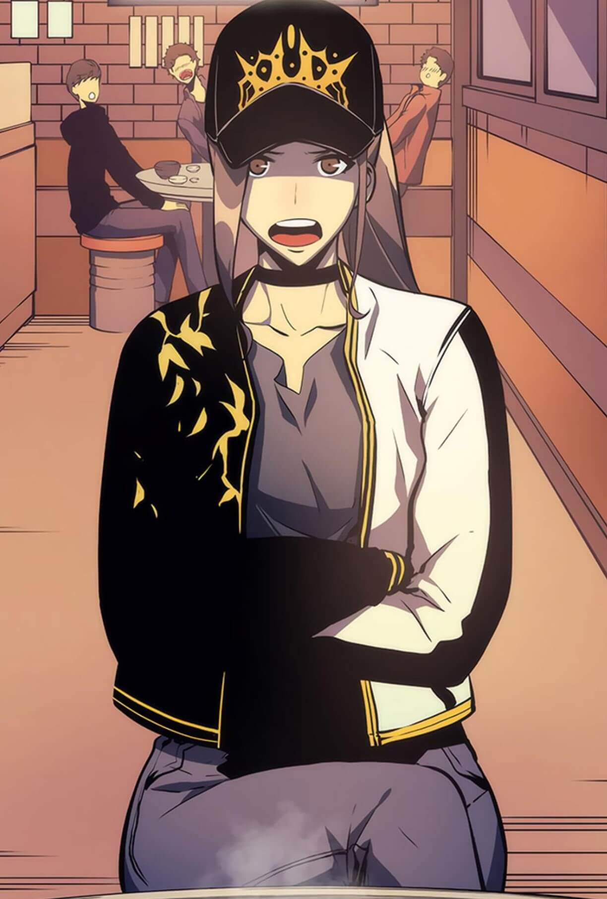 Ảnh Sung Jin Woo, anime girls, Solo Leveling, manga sketch, anime boys, 720P, anime, Cha Hae In