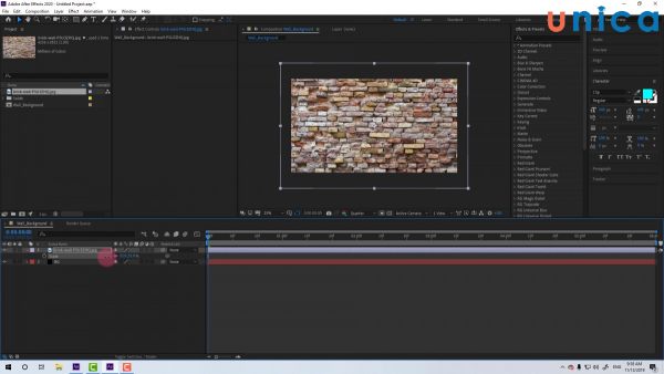 Tạo đối tượng đồ họa trong After Effects