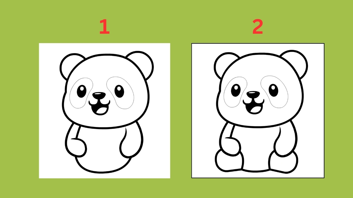 Các bước vẽ con gấu đơn giản - vẽ chân và tay con gấu
