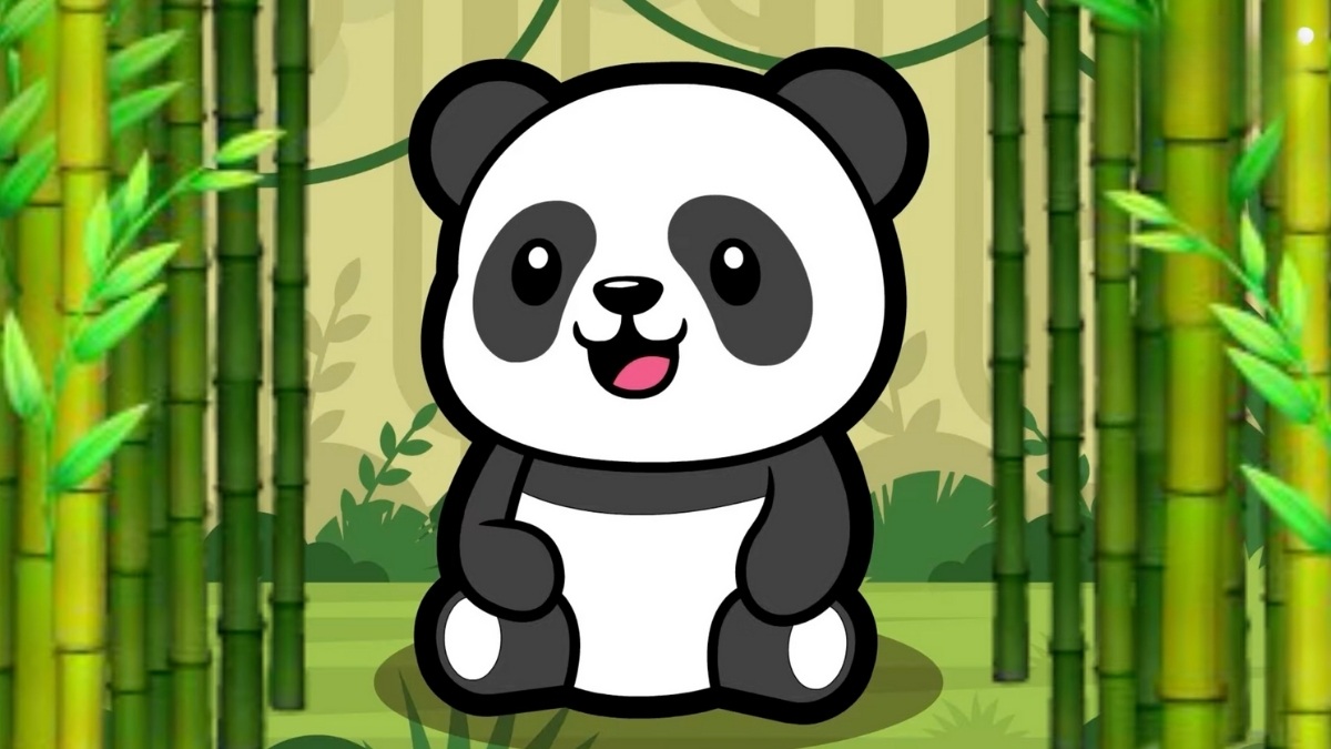 Các bước vẽ con gấu đơn giản - Hoàn thiện và tô màu