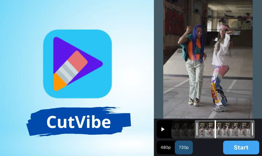 App xóa chữ trên video chất lượng tốt nhất - CutVibe
