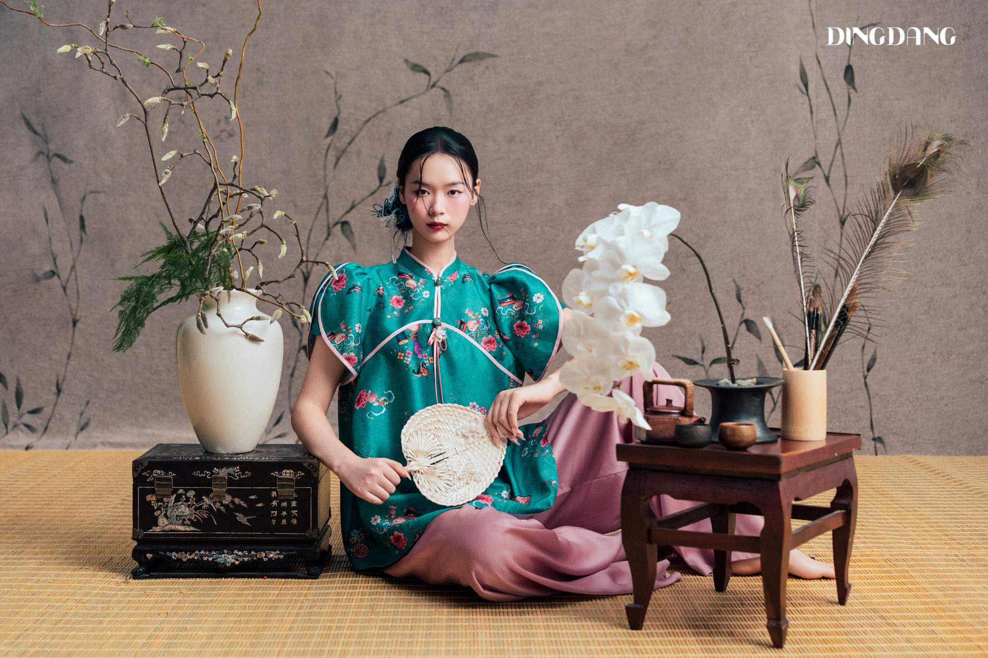 BST Áo dài Tết Đing Đang