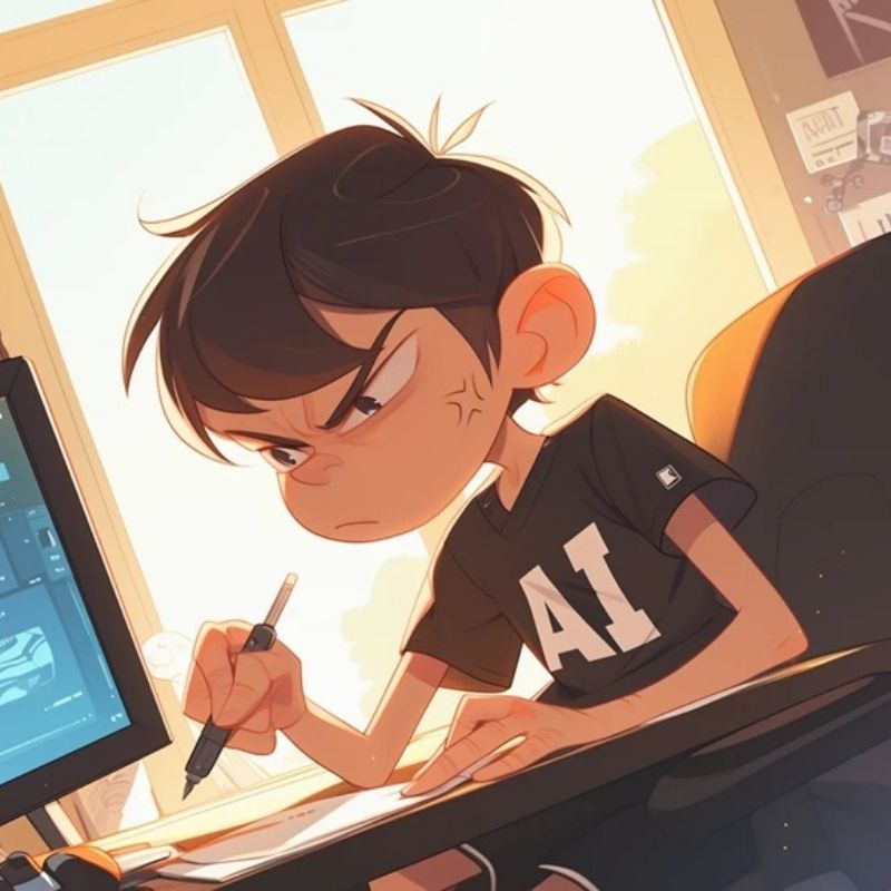 Meme chạy deadline ngầu đết