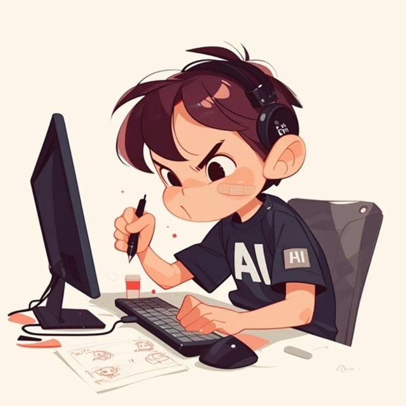 Meme chạy deadline AI