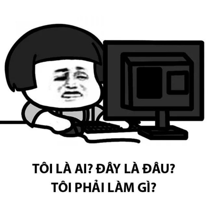 meme chạy deadline kèm chữ