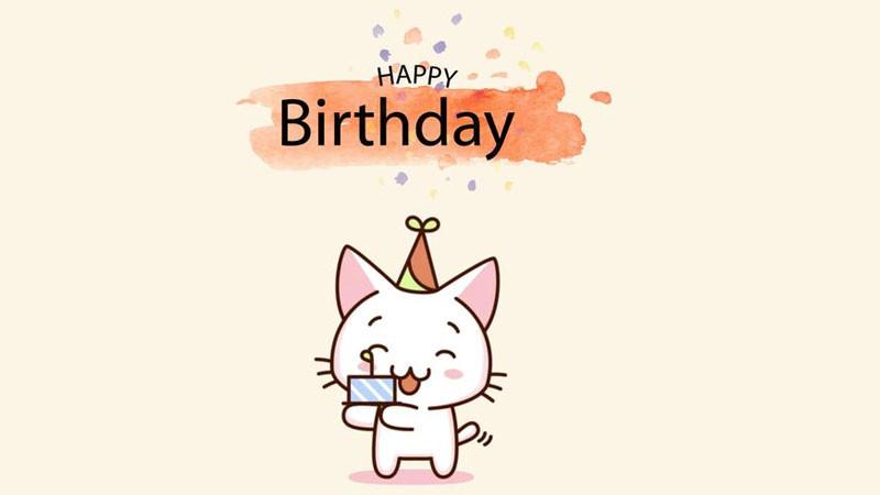 chibi chúc mừng sinh nhật