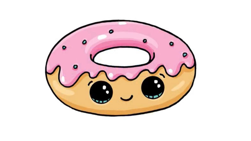 hình vẽ đồ ăn cute