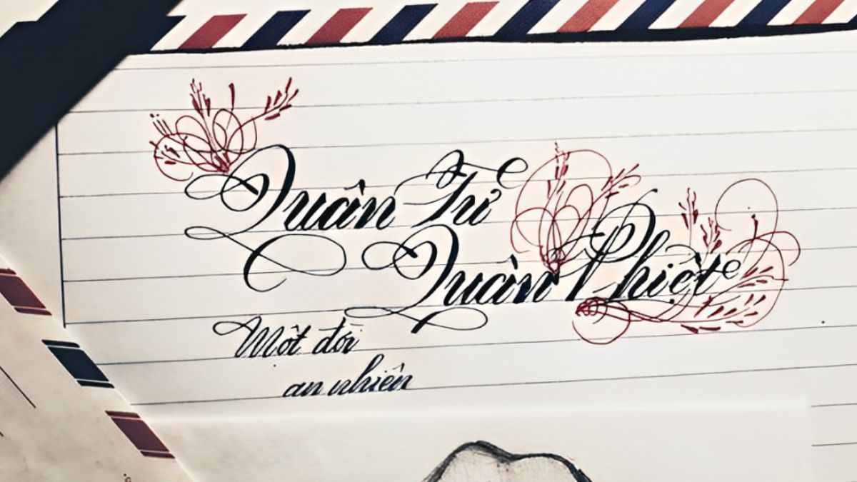 Mẫu chữ hoa sáng tạo dễ viết đẹp nhất1