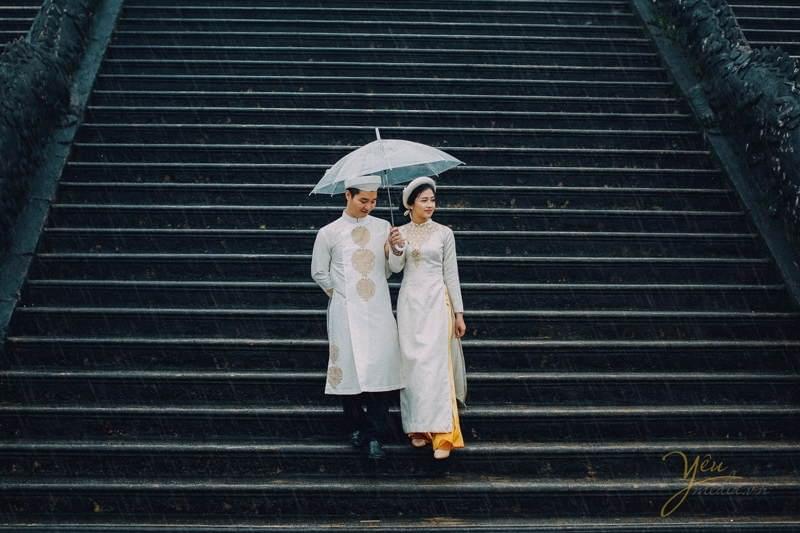 Bí quyết chụp ảnh đẹp cùng ô dù cầm tay