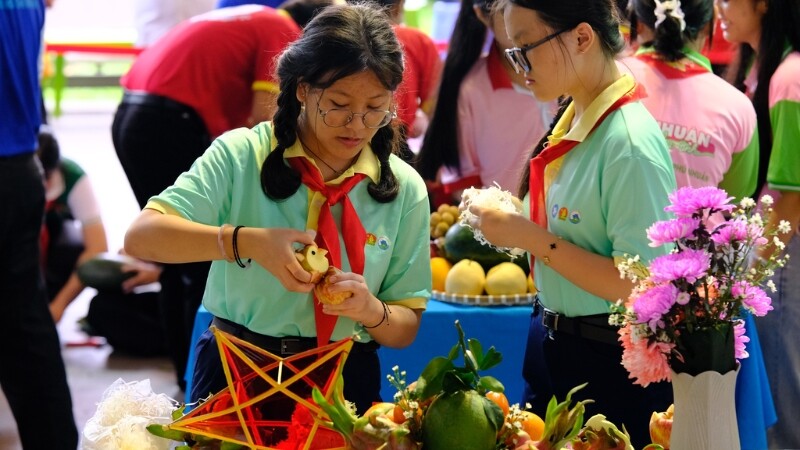 Nhà thiếu nhi Thành phố Hồ Chí Minh tổ chức cuộc thi cho các bé (Nguồn: Sưu tầm)