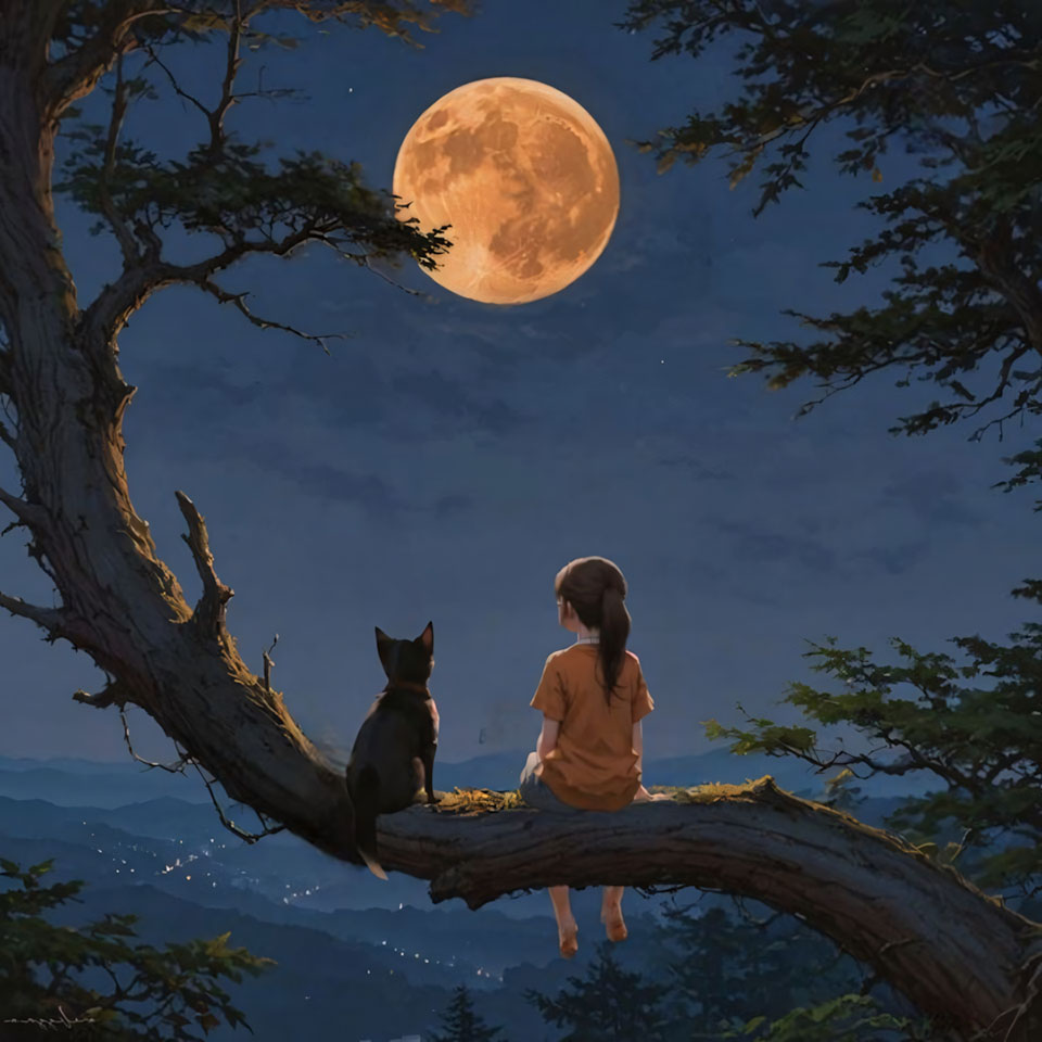 Avatar anh co gai buon quay lung anime 960px 960px avatar 48