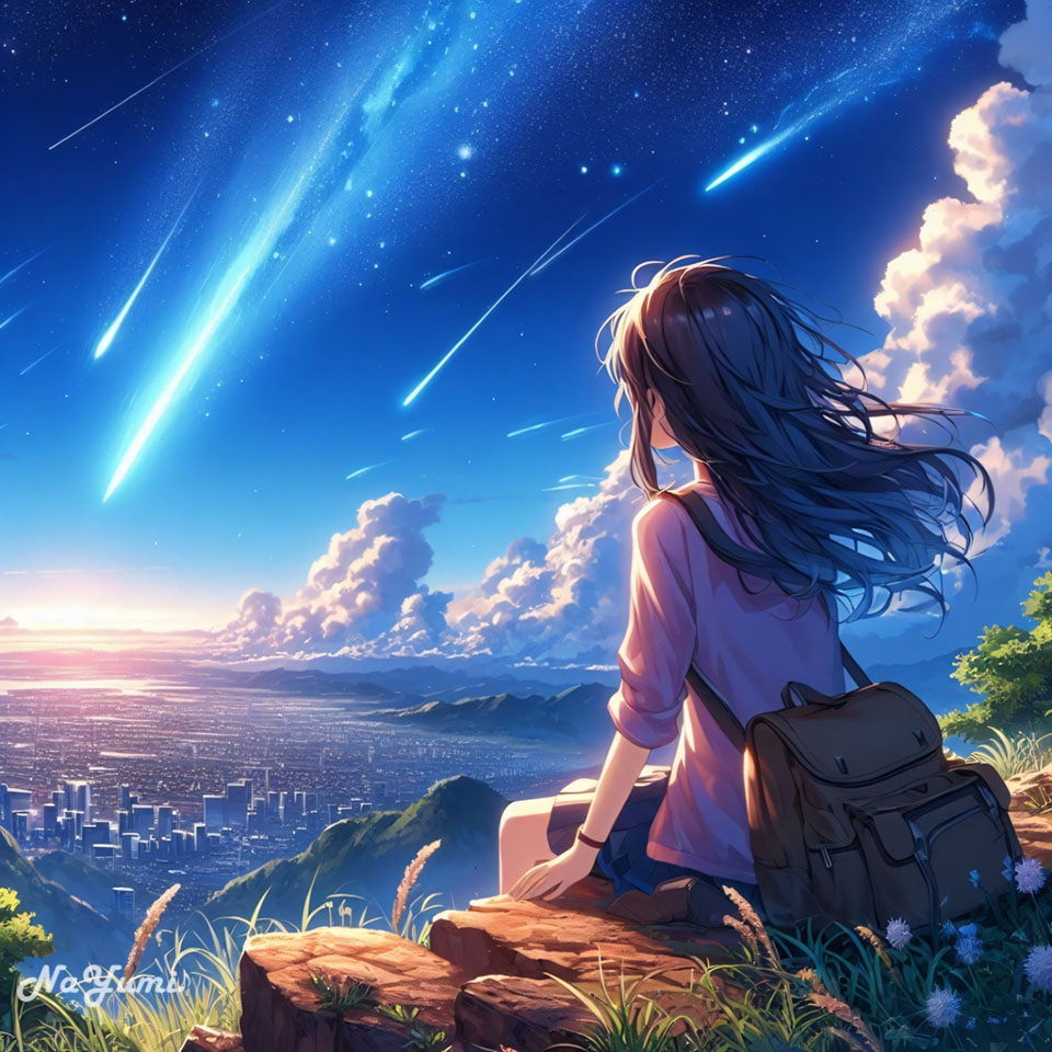 Avatar anh co gai buon quay lung anime 960px 960px avatar 17