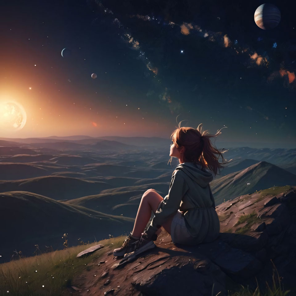 Avatar anh co gai buon quay lung anime 960px 960px avatar 41