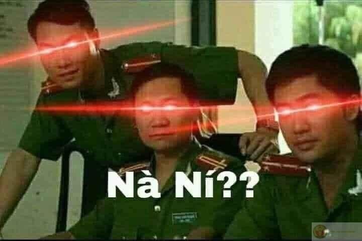 Hình ảnh chú áo xanh trong meme hài hước luôn khiến ai cũng bật cười