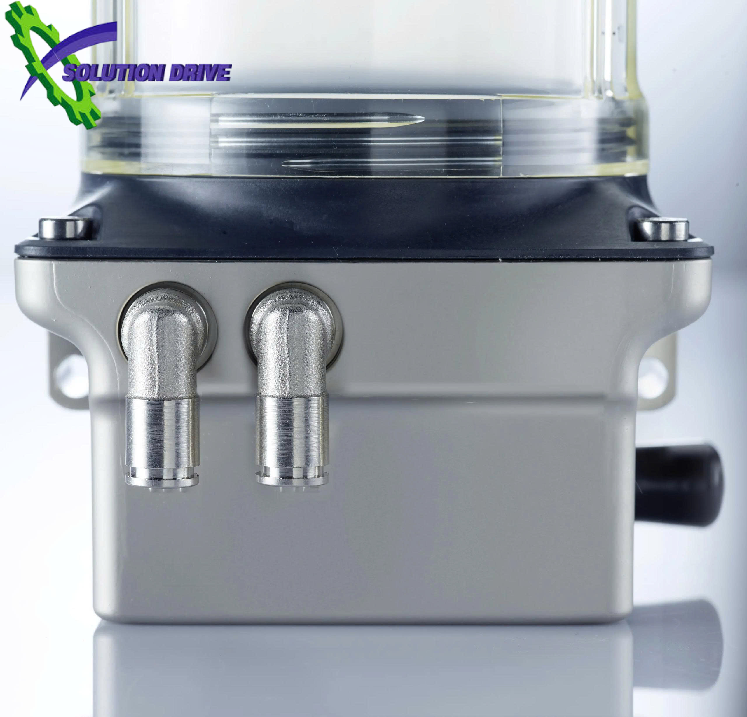 Hệ Thống Bôi Trơn CLA iwis với 2 cổng phân phối dầu cho hệ thống xích công nghiệp