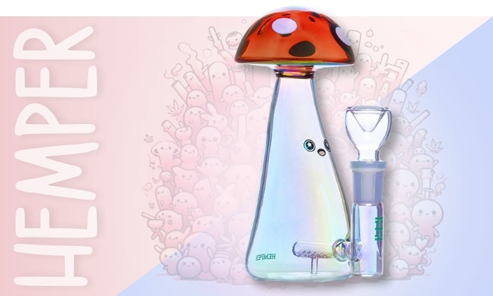 girly mushroom bong