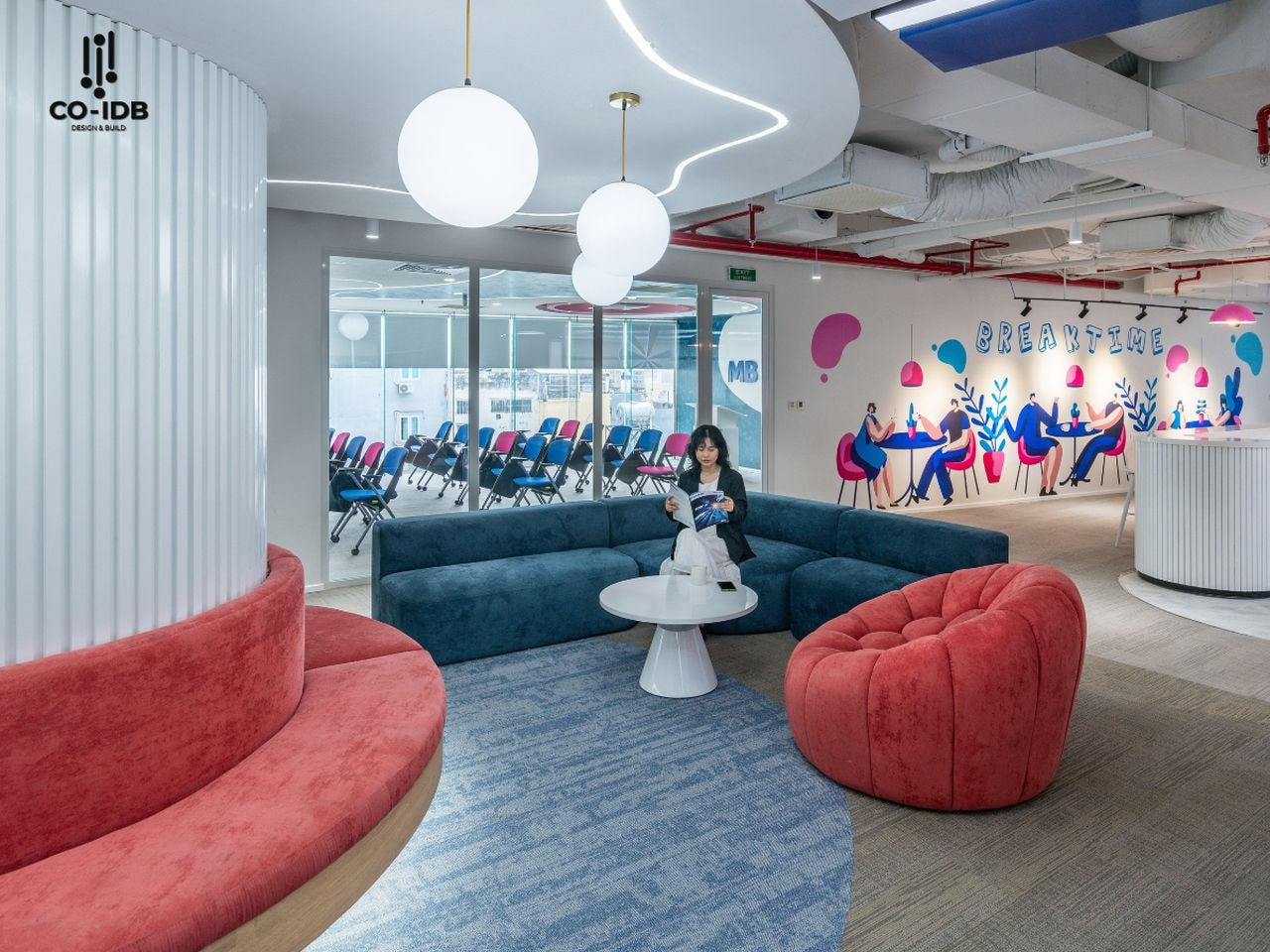 Khu vực với thời gian sử dụng ngắn có thể áp dụng màu có độ bão hoà cao hơn