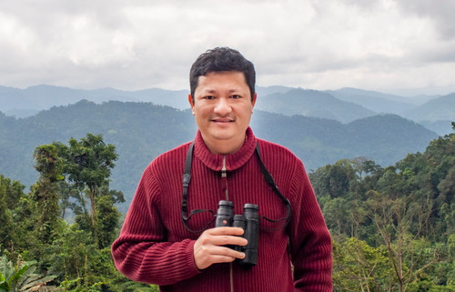 Hoạt động khai thác đá tại Kim Bảng, Hà Nam làm ảnh hưởng nghiêm trọng tới sinh cảnh sống của voọc quần đùi trắng. (Ảnh: Trung tâm Bảo tồn Thiên nhiên và Phát triển)