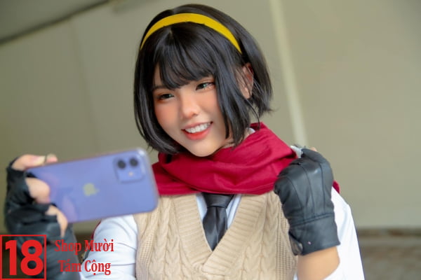 Gái Xinh Cosplay Liên Quân Mobile Violet Xinh đẹp (4)