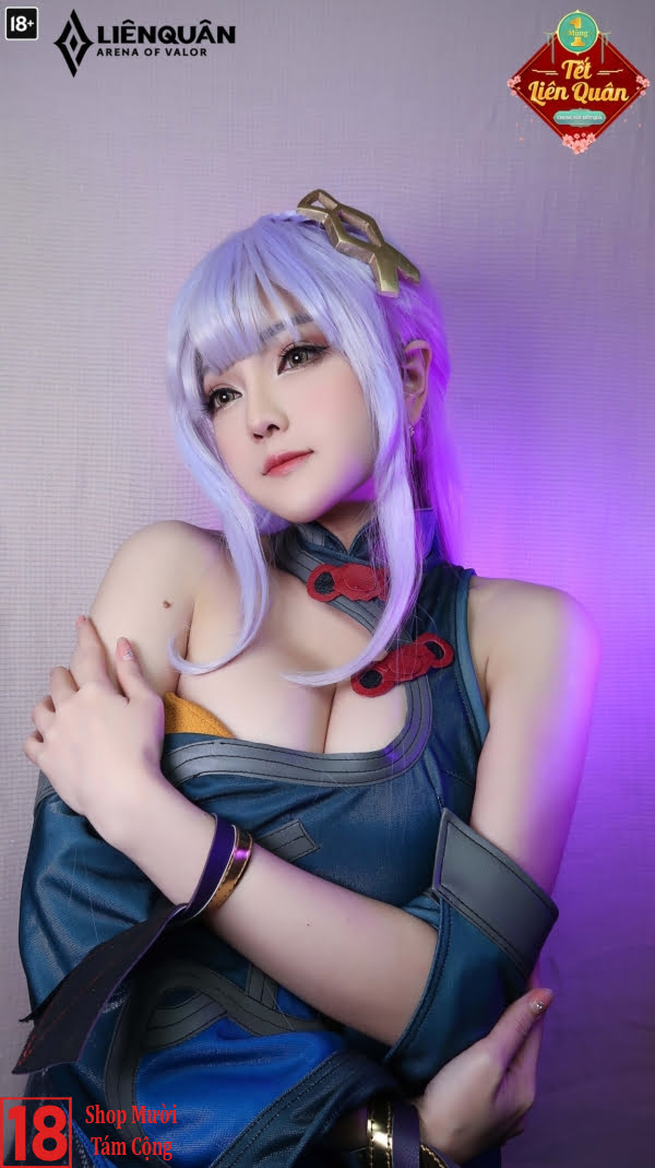 Cosplay Liên Quân Yue Thánh Nữ (4)
