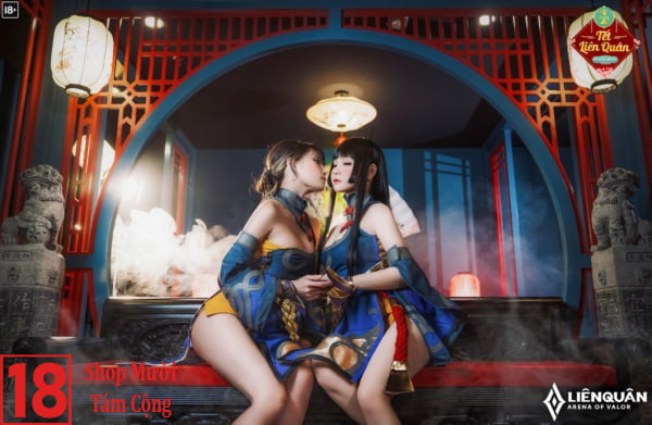 Cosplay Liên Quân Yue Thánh Nữ (6)