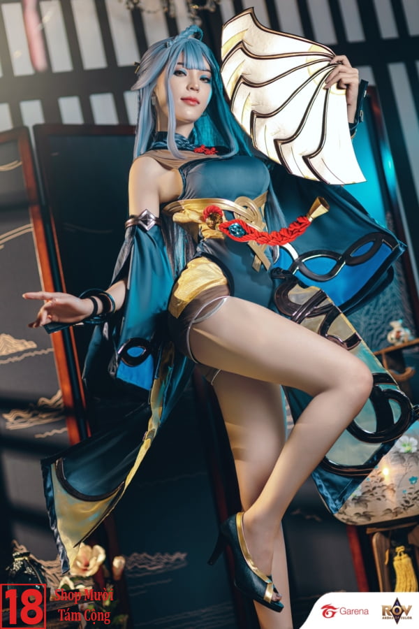 Cosplay Liên Quân Yue Thánh Nữ (14)
