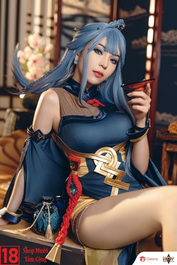 Cosplay Liên Quân Yue Thánh Nữ (16)